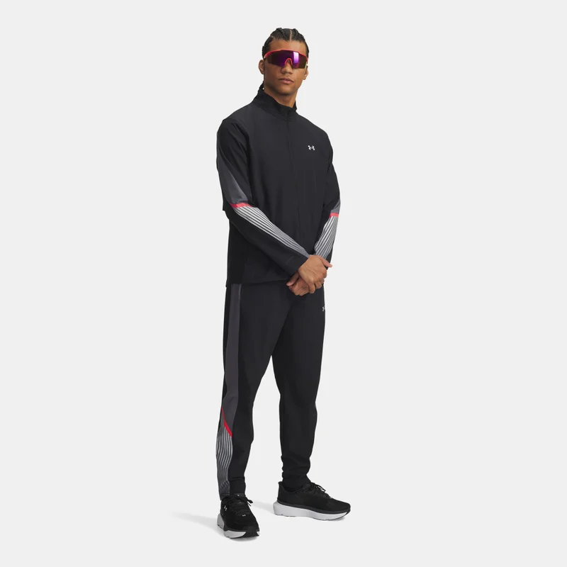 Under Armour black Men's Velociti Storm Running Pants for Men | Best Price UAE